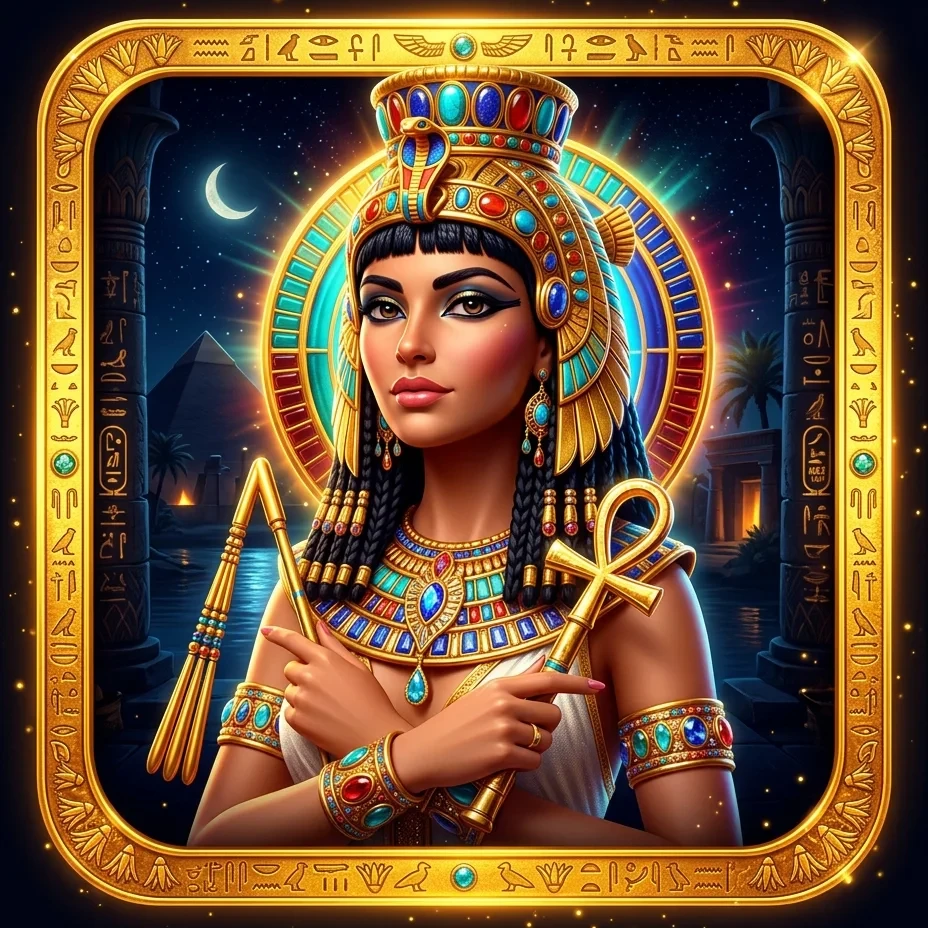 Queen Nile at Crazy Luck pokies casino