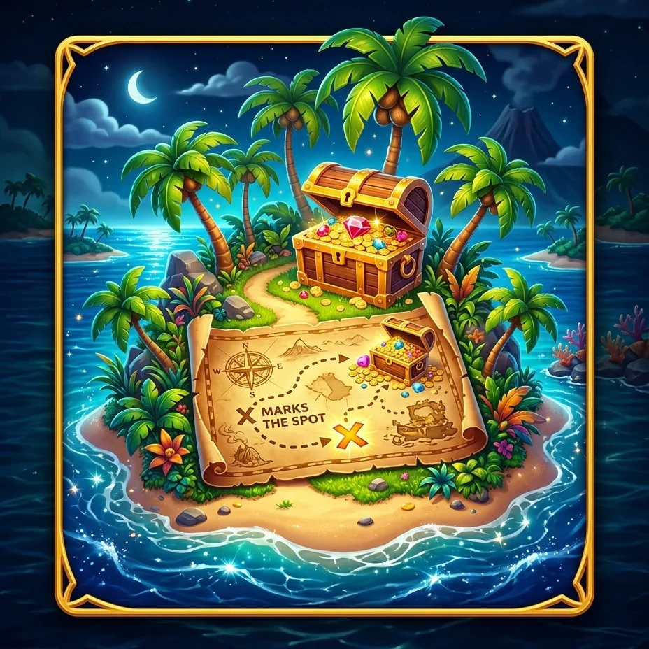 Treasure Island at Crazy Luck